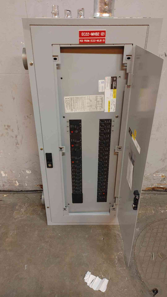 GE A Series Panelboard AEF3422MBX 225 AMP   3 PHASE 4 WIRE (108887)