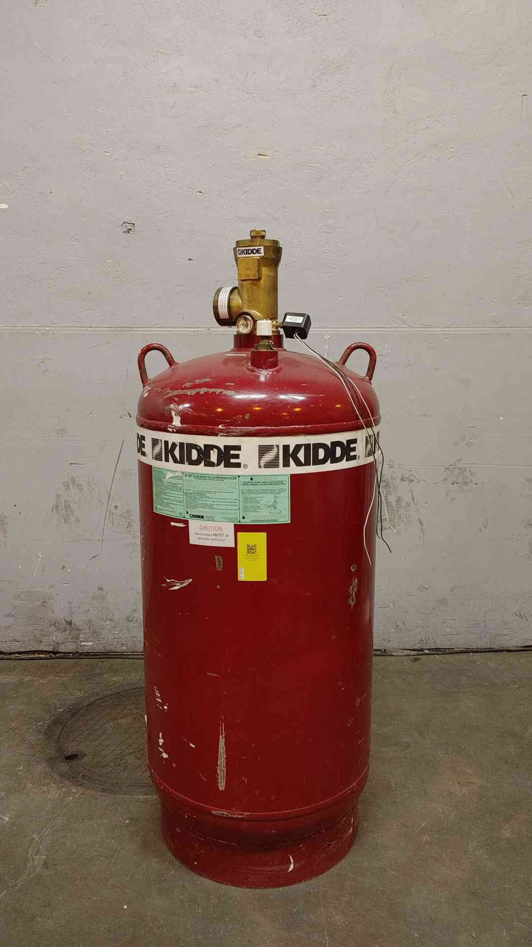 Empty Kidde Fire Suppression Cylinders (108946)