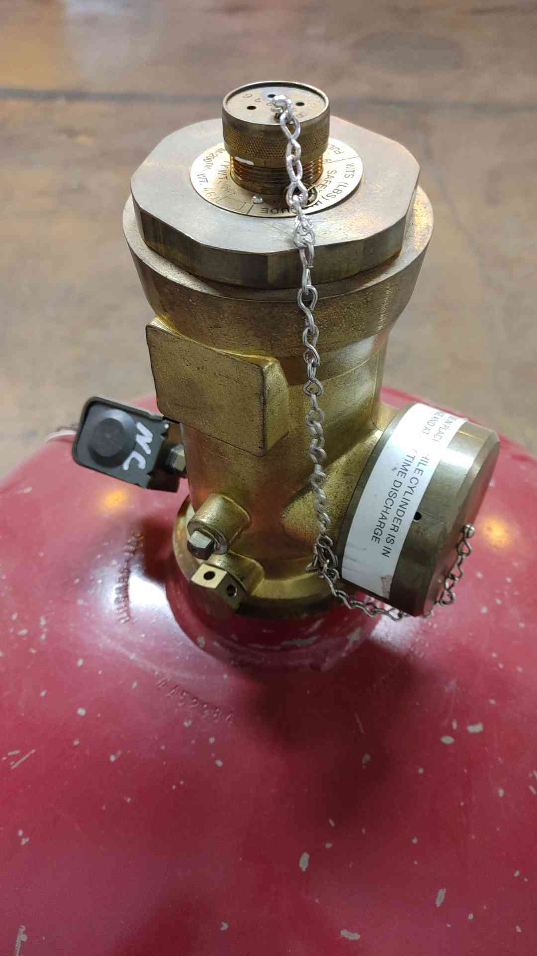 Empty Kidde Fire Suppression Cylinders (108946)