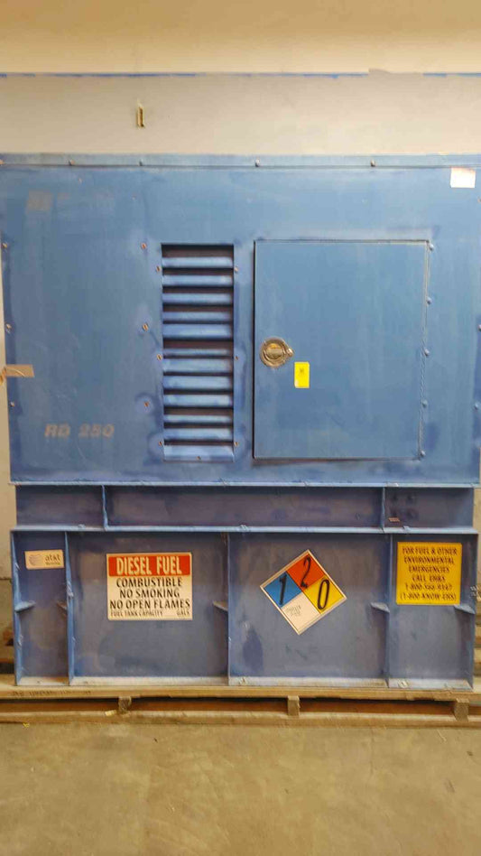 20KW Magnetek Diesel Generator 1&3PH 1455Hrs 3.9L Perkins RD250 TESTED (109009)