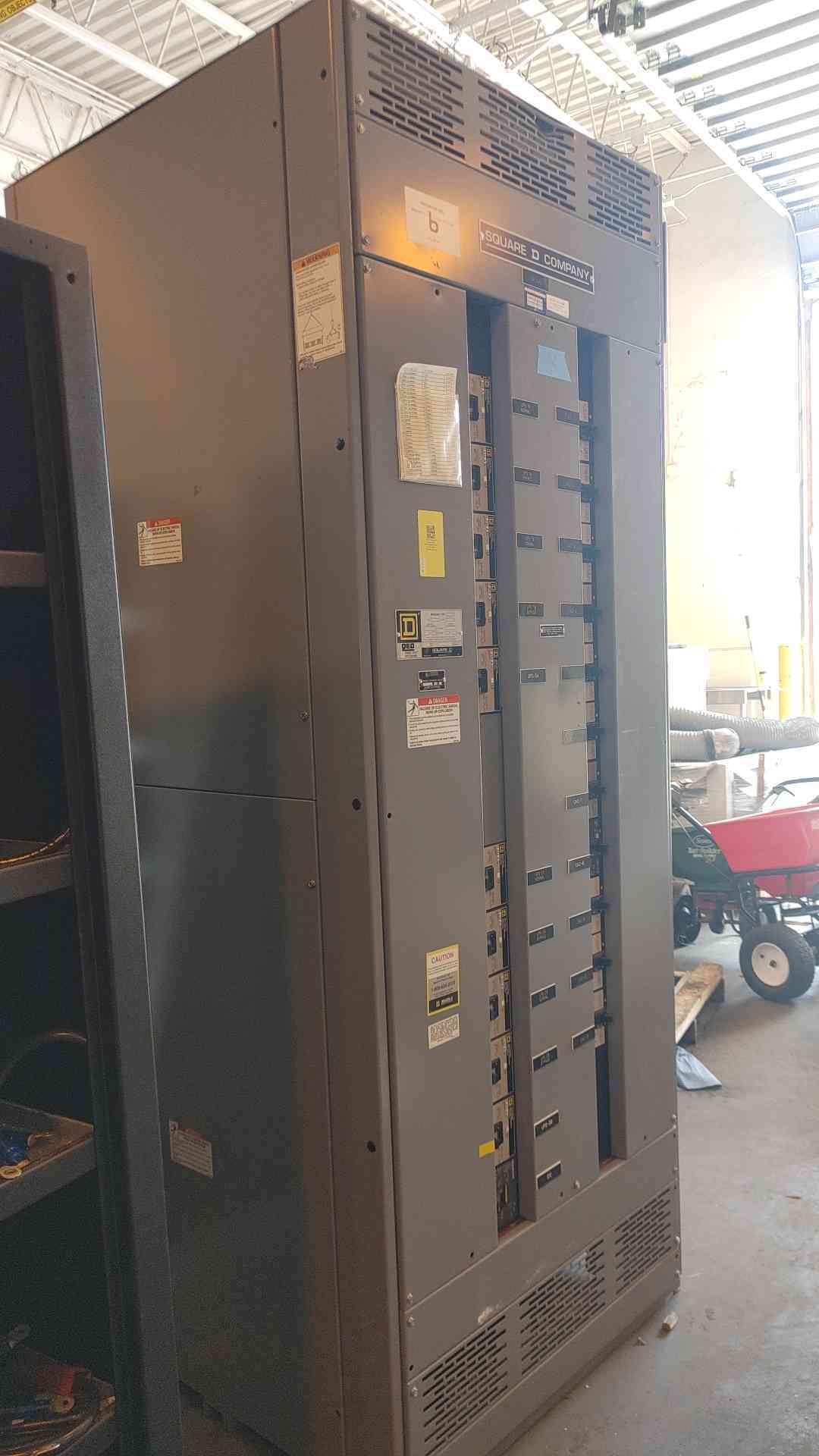 1200A QED Square D Power Style Switchboard 3PH 3W 480V 22 Installed Breakers (108562)