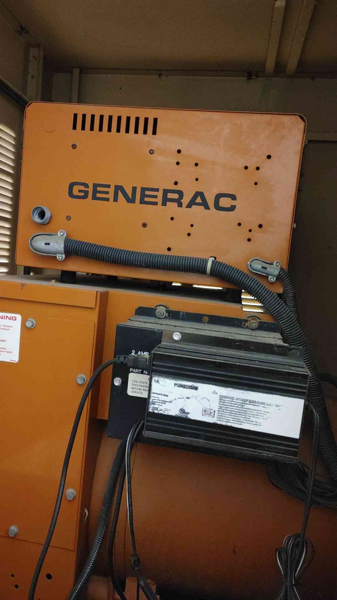50KW Generac Diesel Generator 1Ph 612Hrs TESTED (109035)