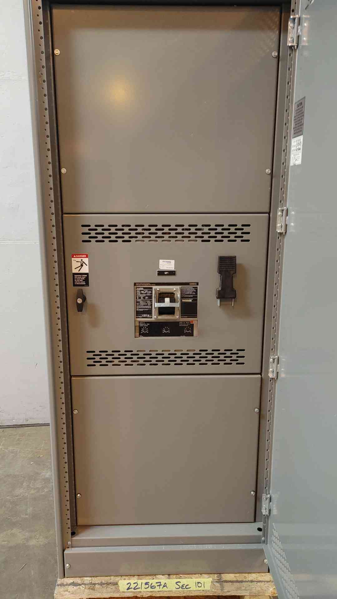 SAI-ADVANCED POWER SOLUTIONS 2000 Amp 500 VDC Deadfront Switchboard 2000 Amp 600V