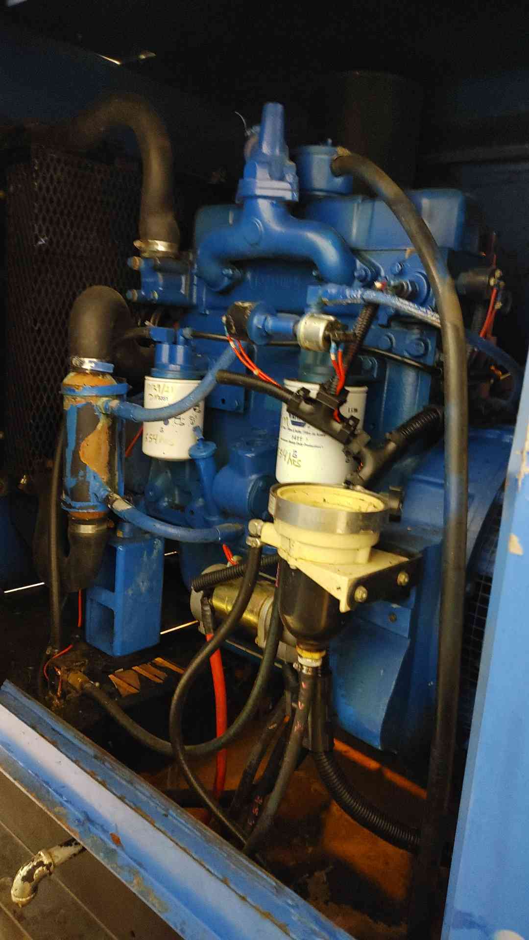 50KW Magnetek RDS500 Diesel Generator 1&3PH 554 Hrs TESTED (109016)