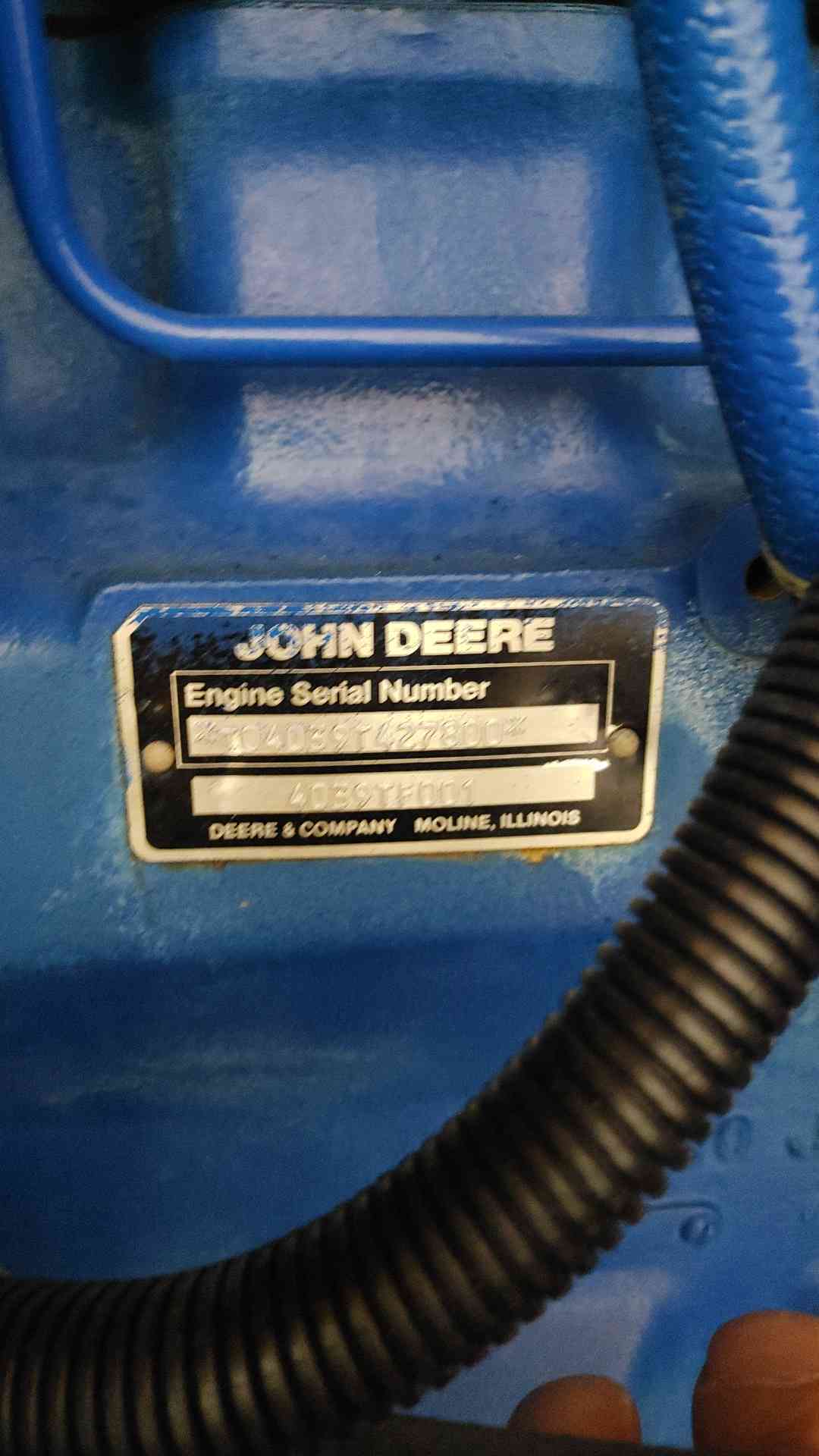 50KW Magnetek RDS630 Generator John Deere 4039 Diesel 976Hrs TESTED (109020)