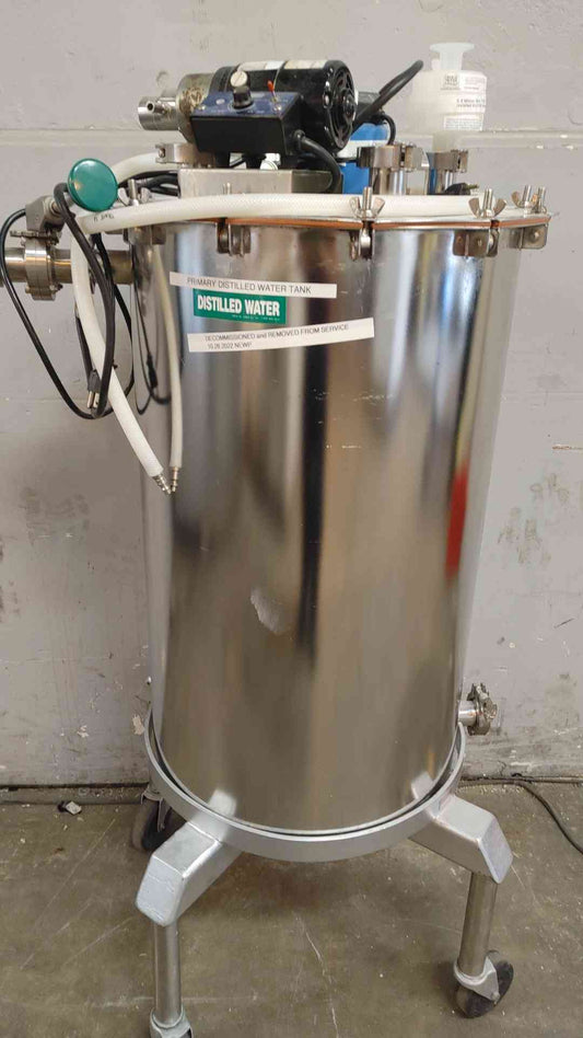 Distilled Water Tank Stainless Steel 53"