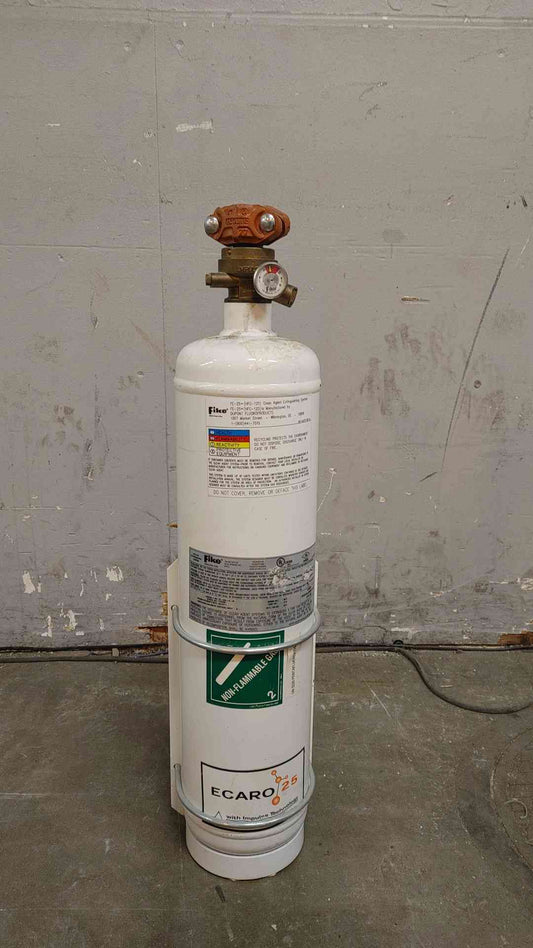 Fike 29 LBS Ecaro 25 Clean Agent Fire Suppression Cylinder HFC 125 70-264-D-W (109253)