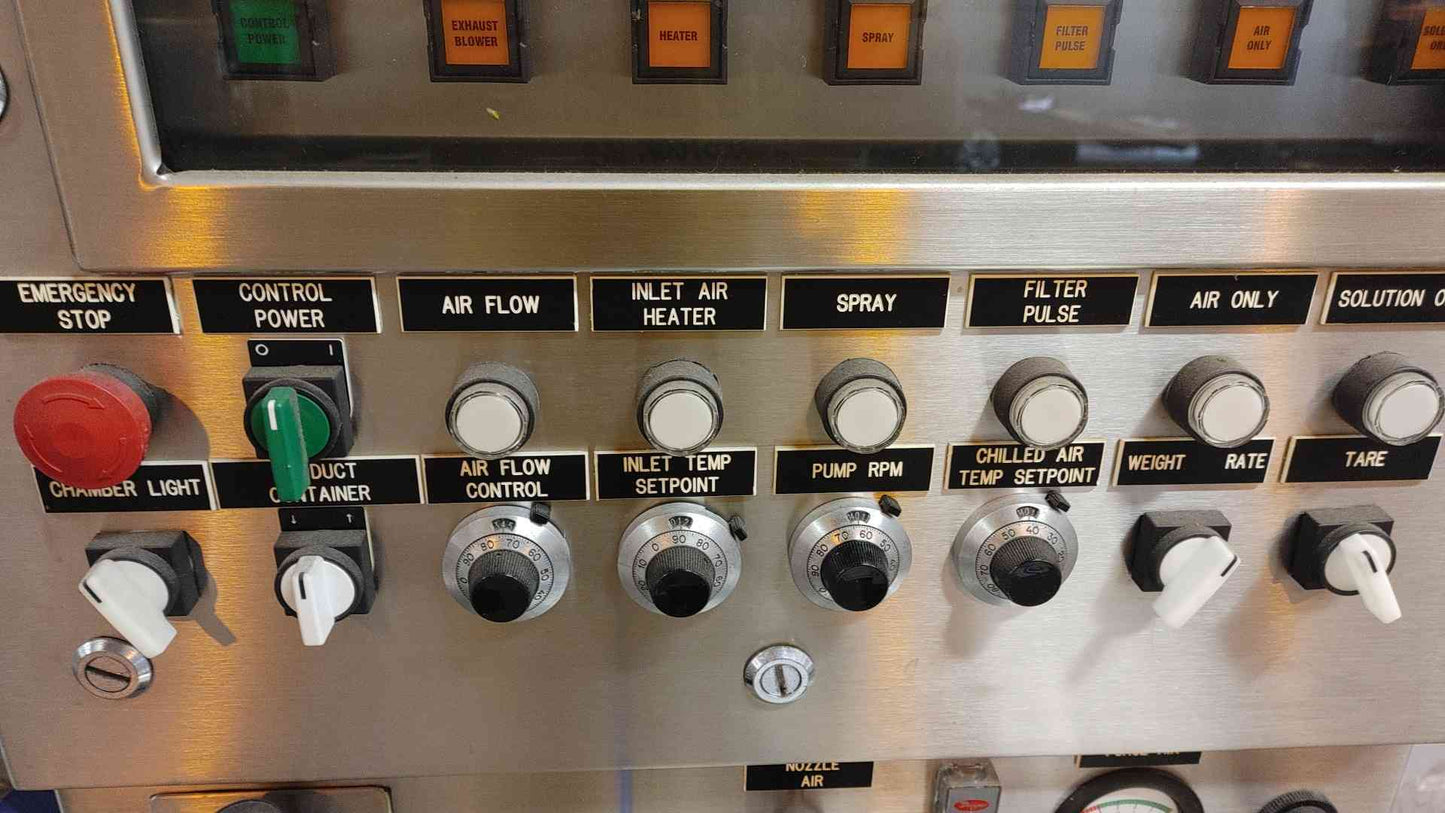 Vector Corporation Fluid Bed FL-M-I 230V 60Hz 3 Ph (109259)
