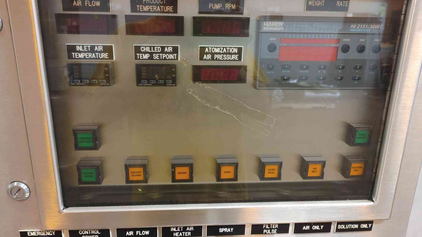 Vector Corporation Fluid Bed FL-M-I 230V 60Hz 3 Ph (109259)