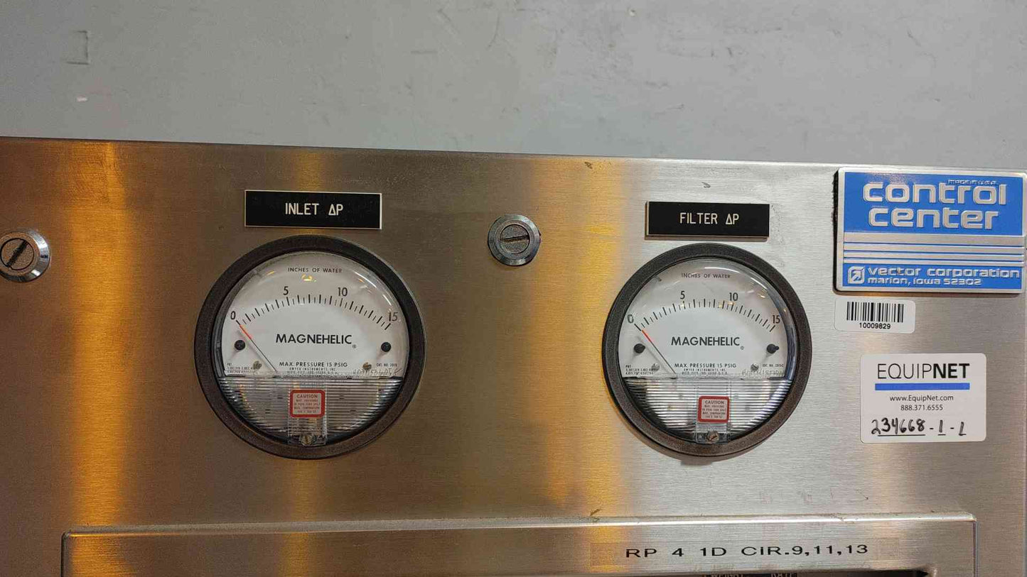 Vector Corporation Fluid Bed FL-M-I 230V 60Hz 3 Ph (109259)