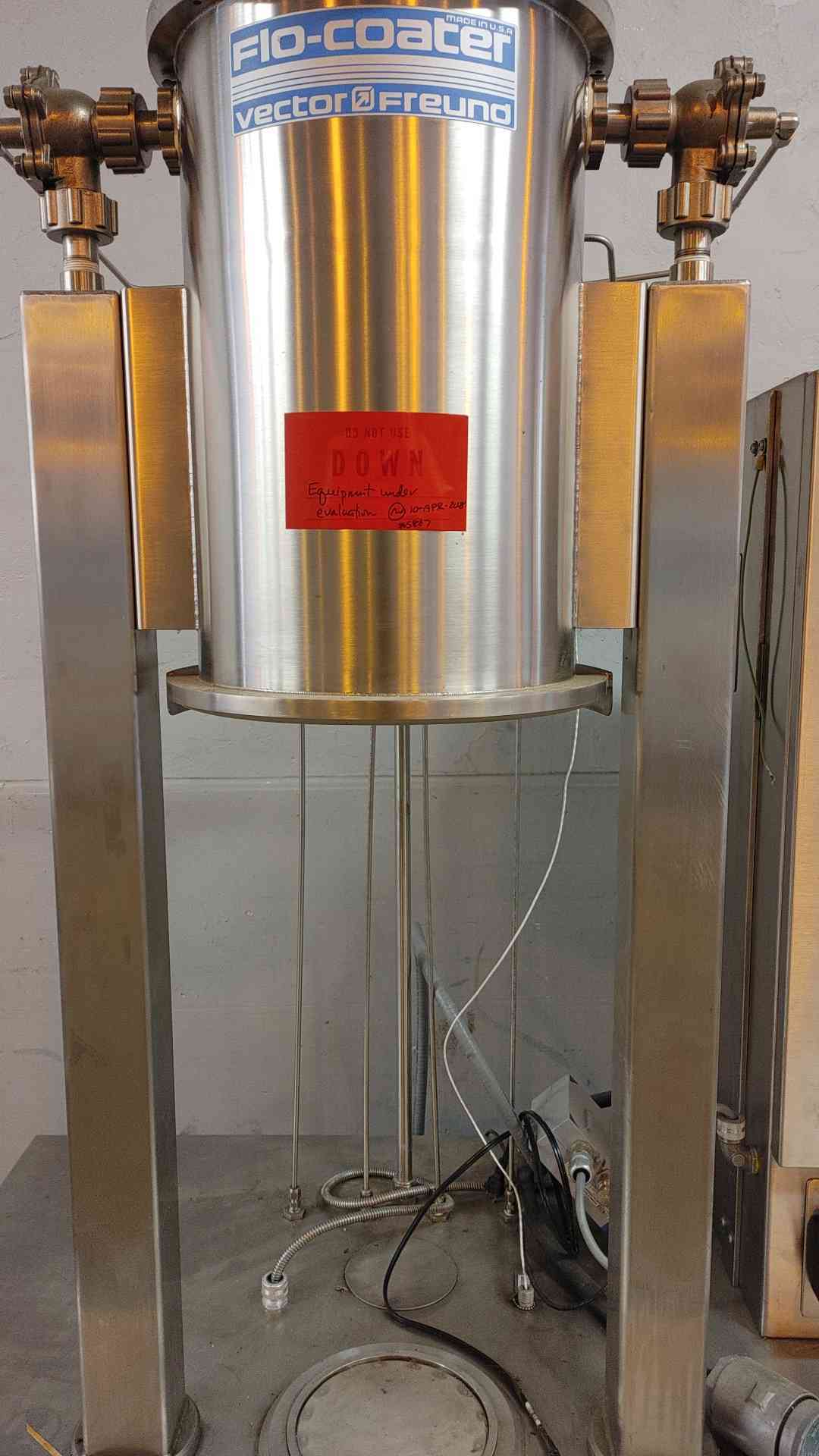 Vector Corporation Fluid Bed FL-M-I 230V 60Hz 3 Ph (109259)