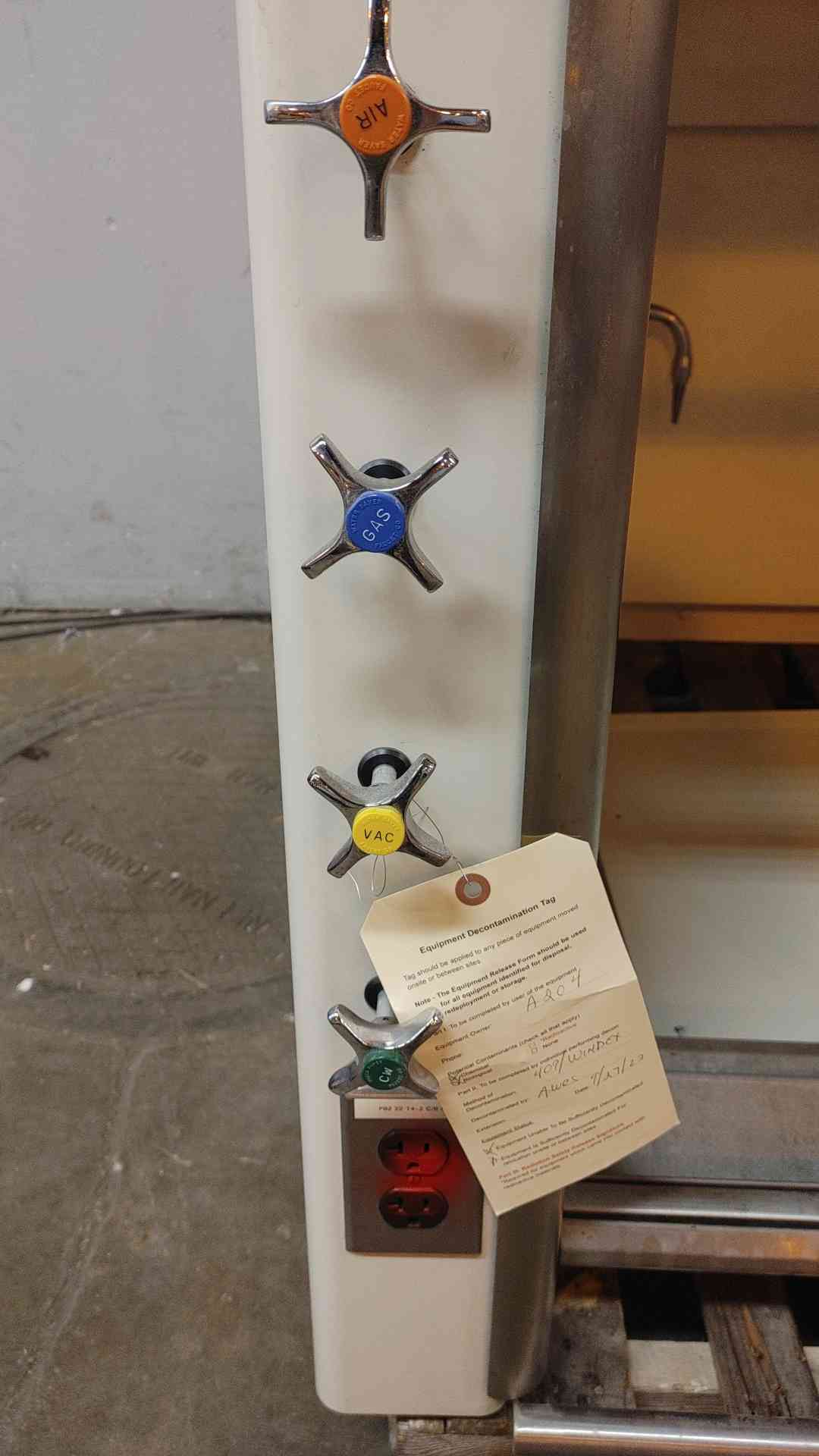 4' Air Sentry Chemical Fume Hood (109278)