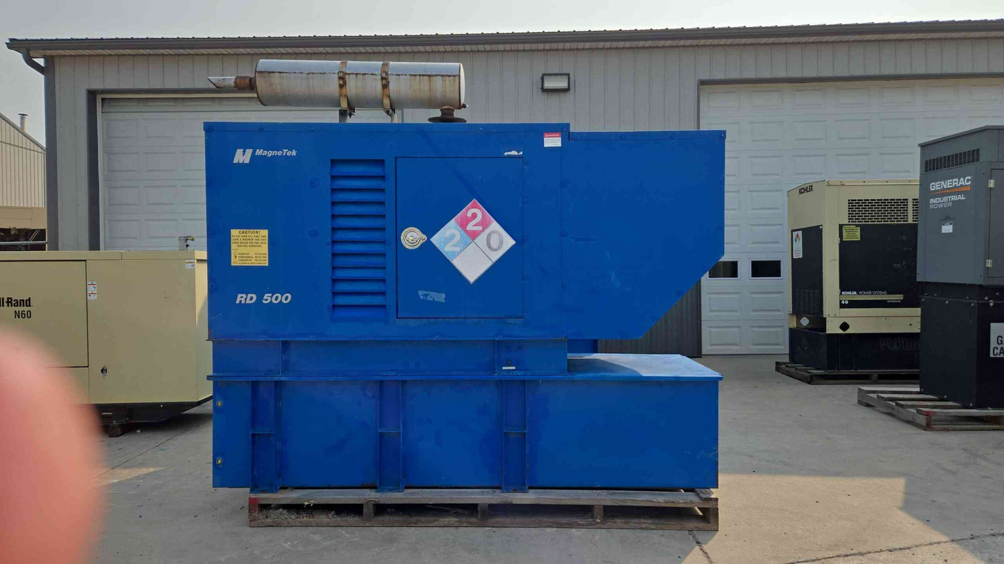 40KW Magnatek 4-236 Perkins Diesel Generator '98 620Hrs LOAD TESED