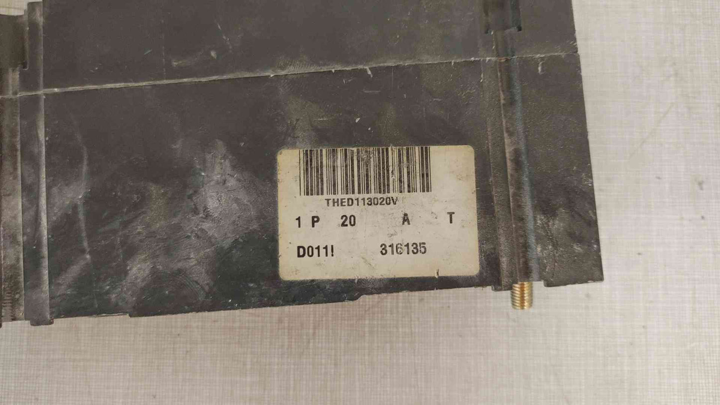 20A 1 Pole Circuit Breaker 277VAC 125VDC THED113020V