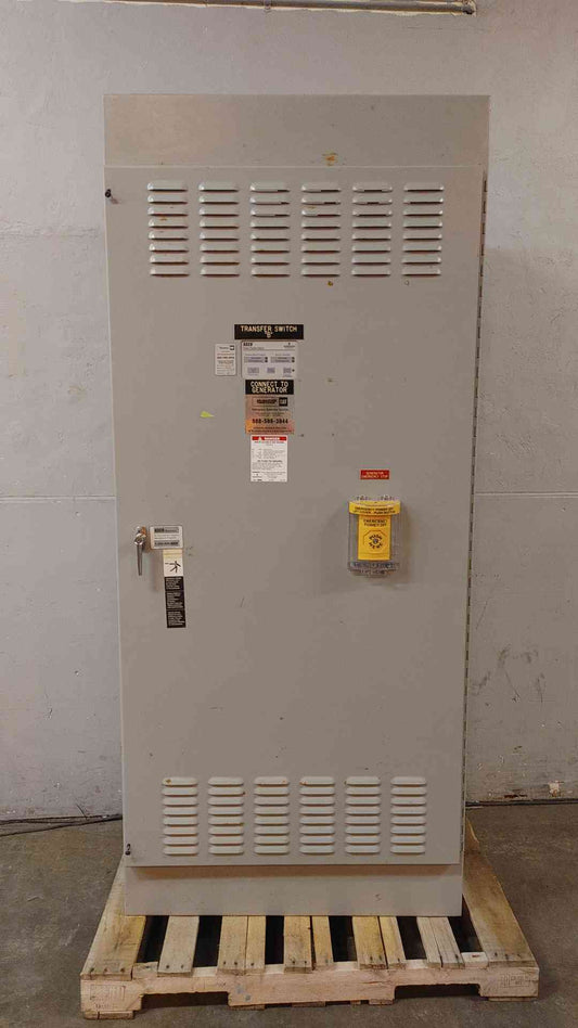 Asco Series 300 Automatic Transfer Switch H00300B31200N10C 1200A 480v ATS (109384)