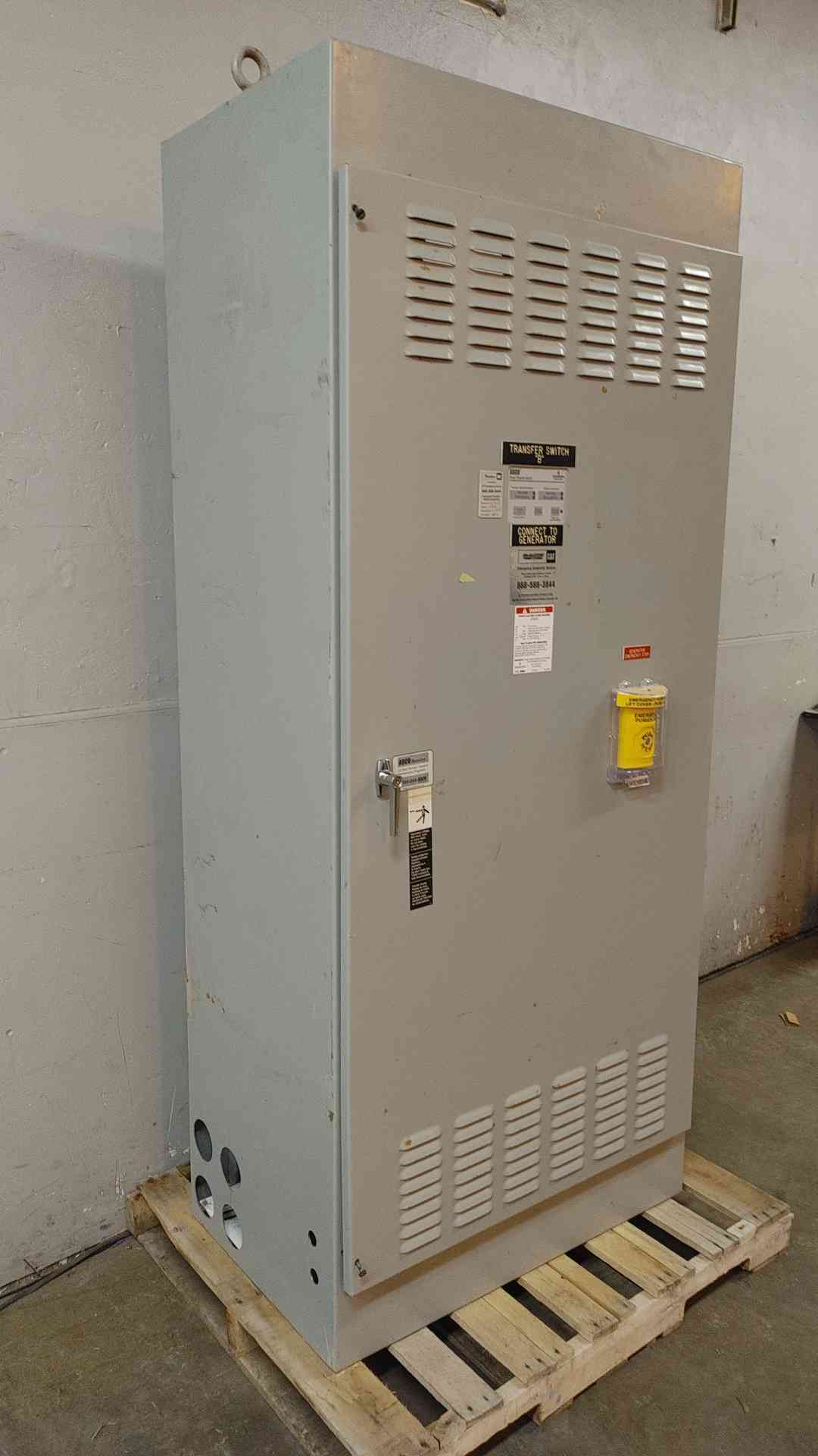 Asco Series 300 Automatic Transfer Switch H00300B31200N10C 1200A 480v ATS (109384)
