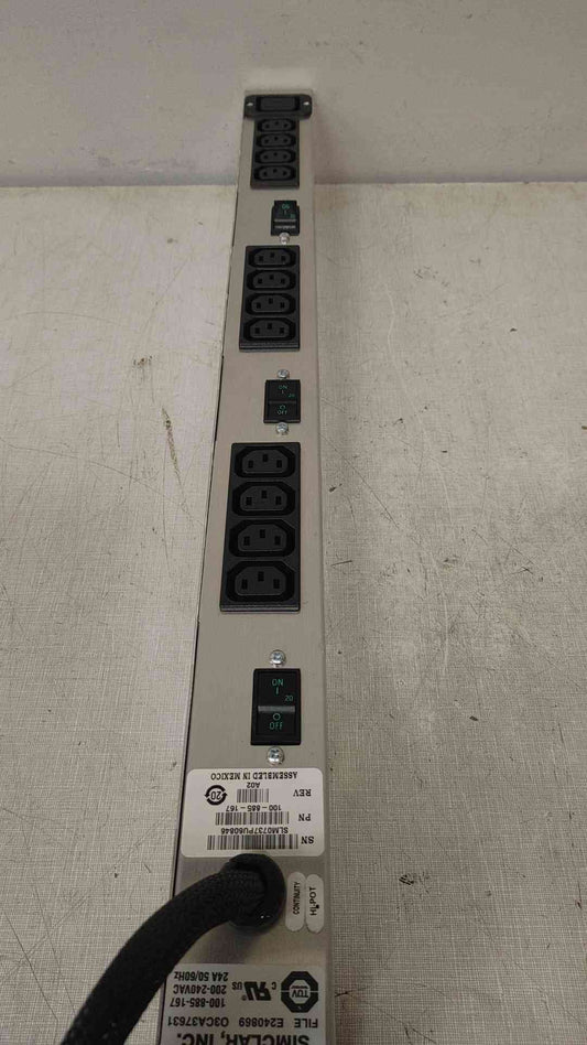 EMC Simclar 24A Rack PDU (100-885-167) - Reliable Power Distribution for Data Centers