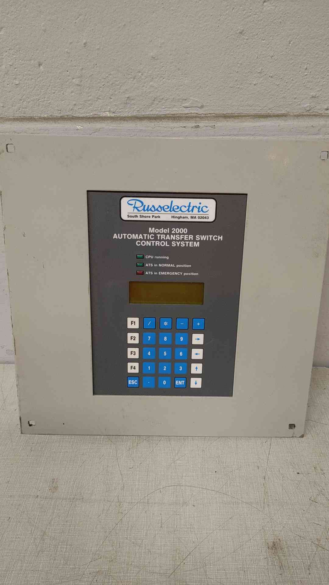 Russelectric Model 2000 Automatic Transfer Switch Control System – Reliable Power Management
