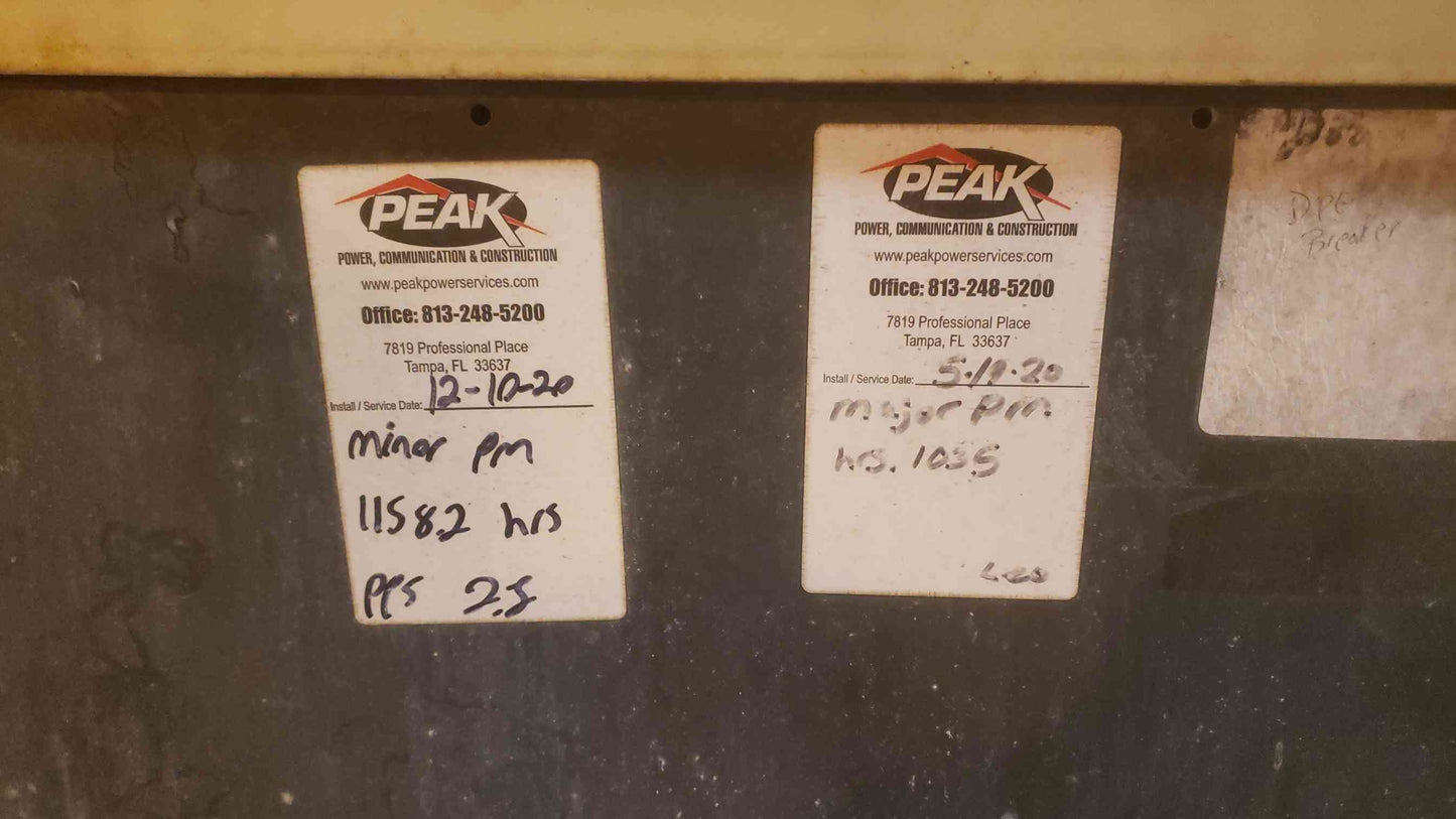 40KW Kohler 40R0ZJ61 John Deere 4039 Diesel 1179Hrs TESTED (SKU: 109705)