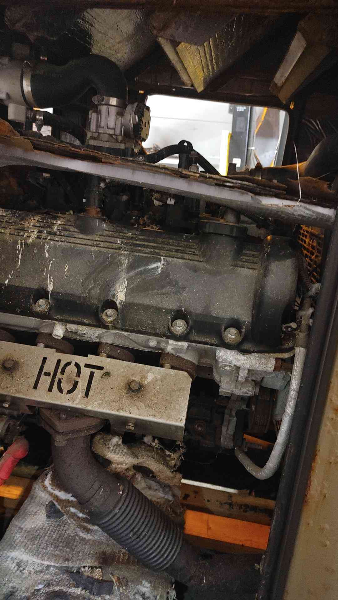 AS IS - 35KW Generac Generator Nat Gas LP SG35 3PH 85Hrs '16 Rusted (109810)