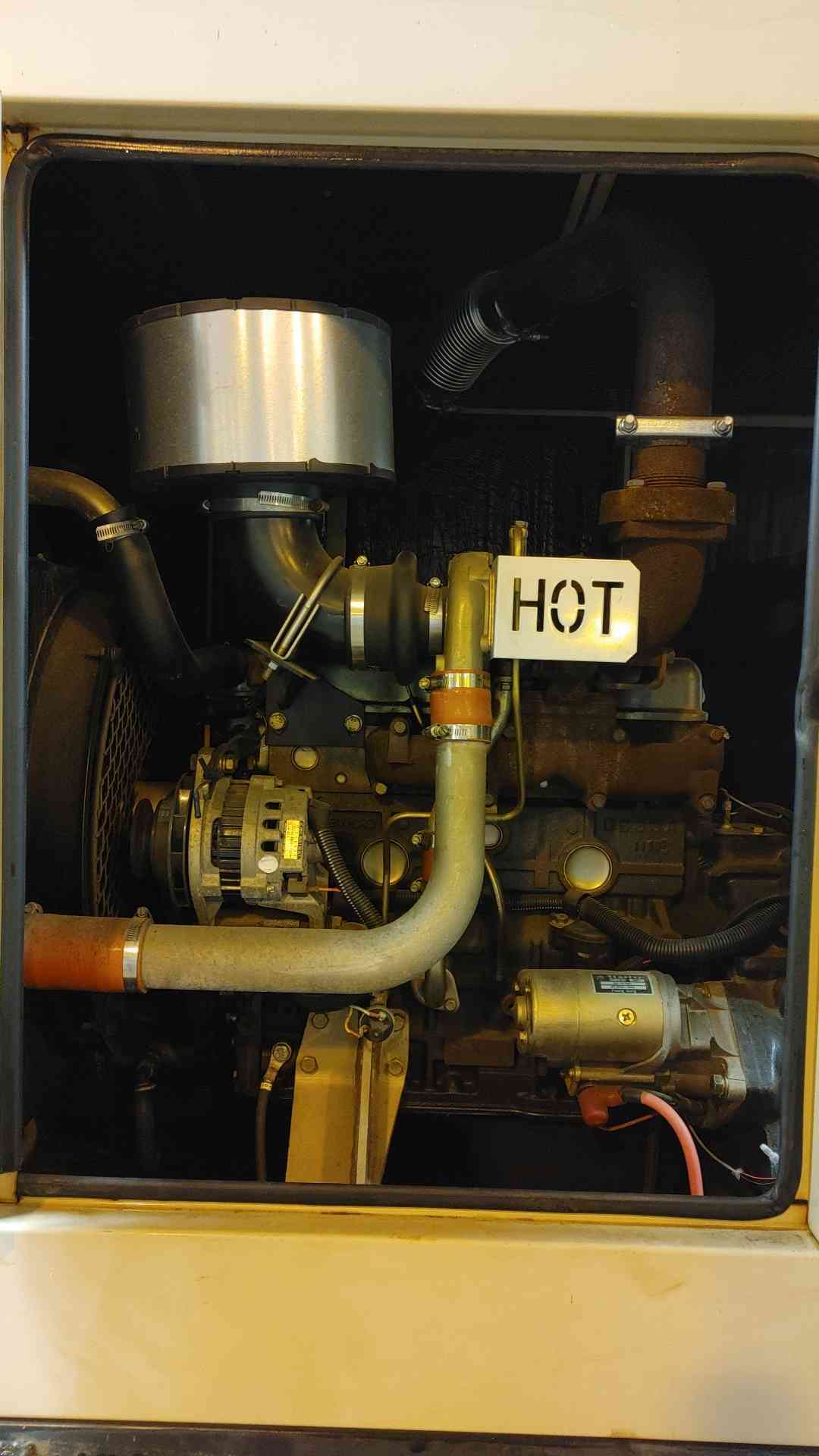 50kW Generac Daewoo 1Phase Diesel Generator 574.9Hrs (109805)