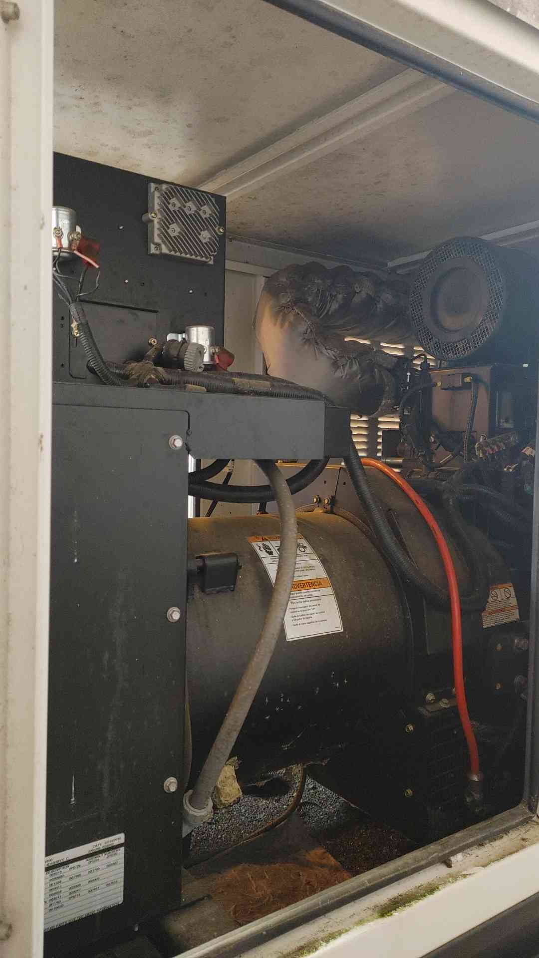 AS-IS 35KW Generac John Deere 4024 Diesel Generator 1PH 3Hrs. 2010 (SKU: 109681)