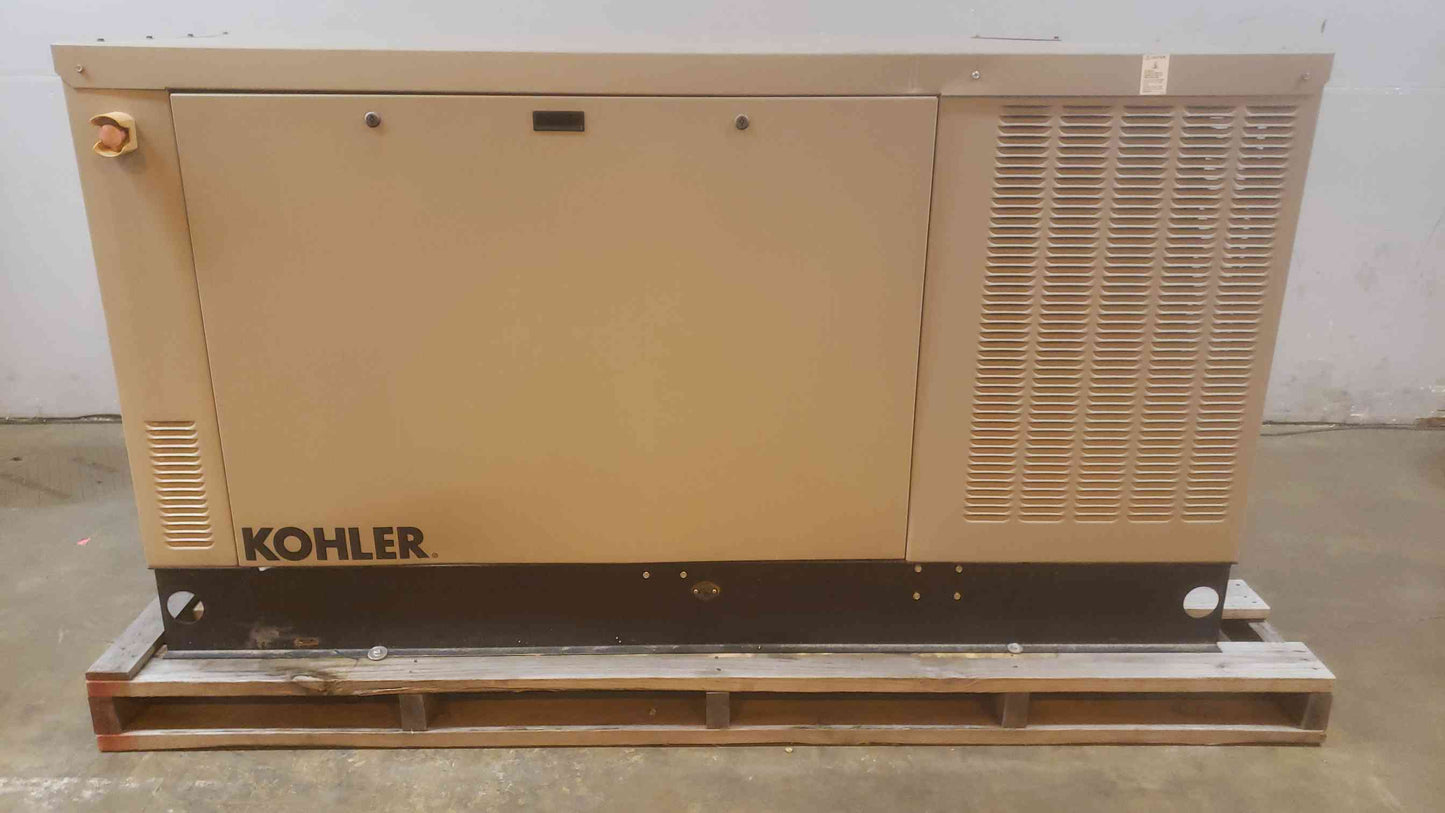 30KW Kohler Nat Gas LP 30CCL 153 Hrs '19 1PH Generator (SKU: 109816)