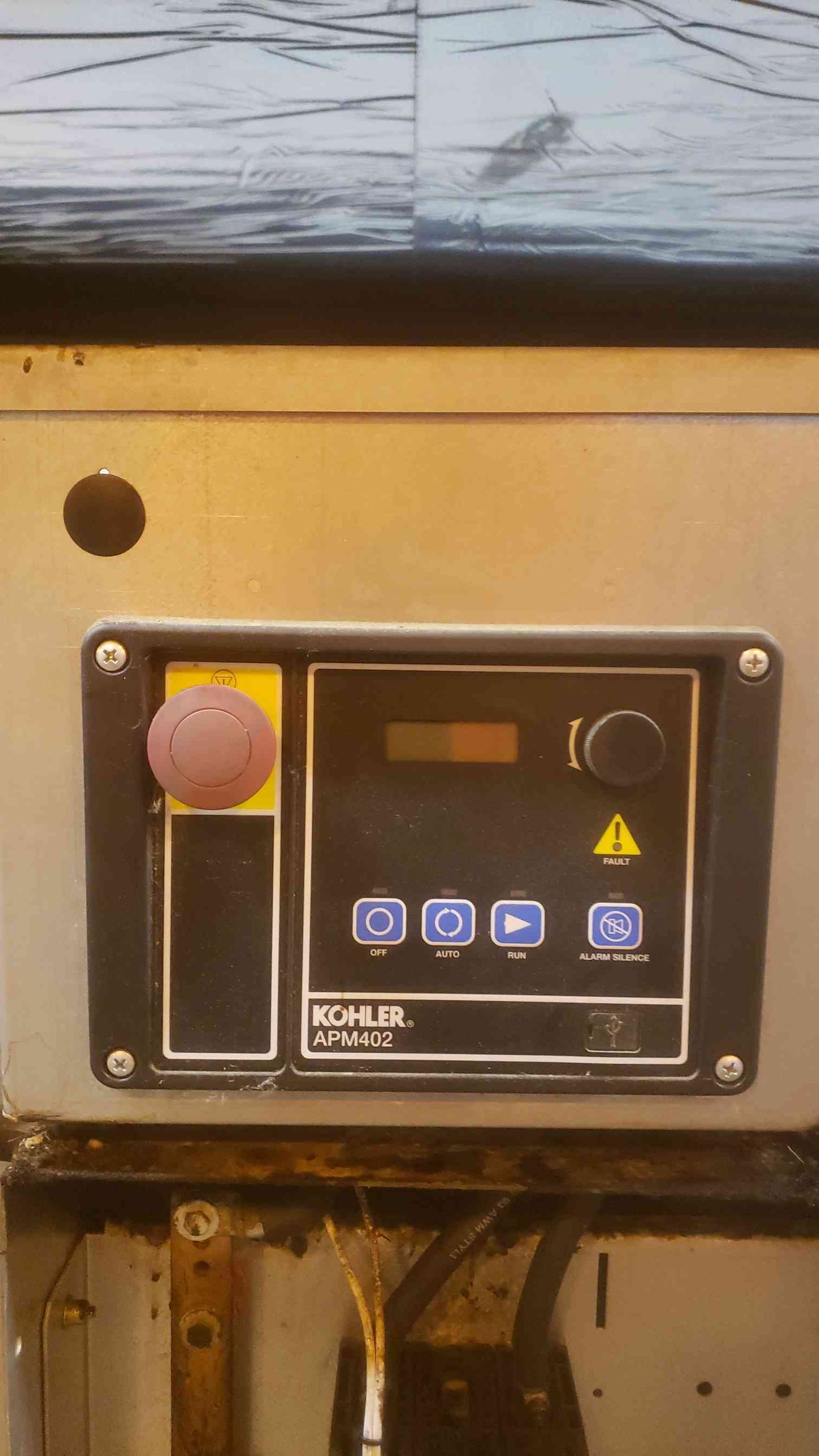 30KW Kohler Nat Gas LP 30CCL 153 Hrs '19 1PH Generator (SKU: 109816)