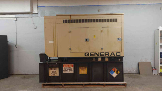 AS-IS 60KW GENERAC John Deere 5030 Engine 1PH Diesel (SKU: 109659)