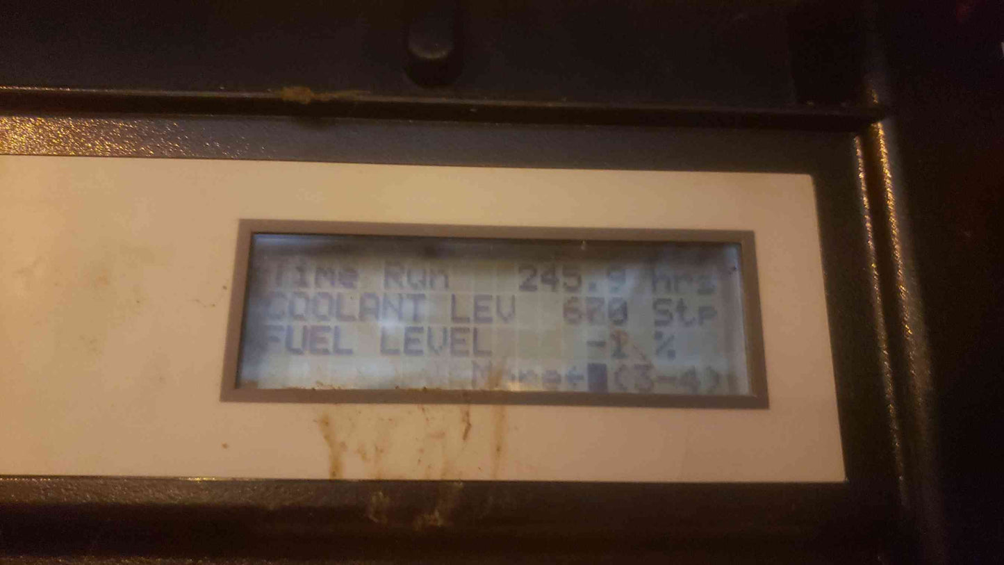 60KW Generac Diesel Generator John Deere 5030 Engine 1PH 245 Hrs. TESTED '06