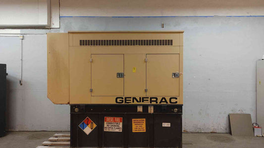 60KW Generac Diesel Generator John Deere 5030 Engine 1PH 245 Hrs. TESTED '06