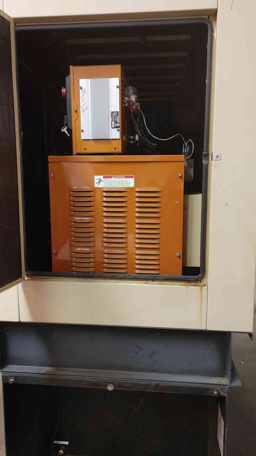 60KW Generac Diesel Generator John Deere 5030 Engine 1PH 245 Hrs. TESTED '06