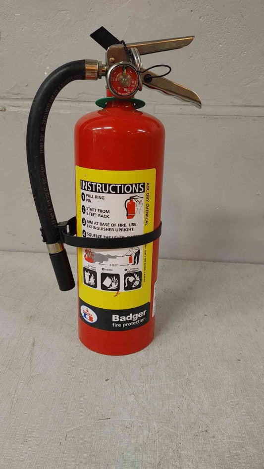 Badger ABC Dry Chemical Fire Extinguisher B5M Out of Service (SKU: 109895)