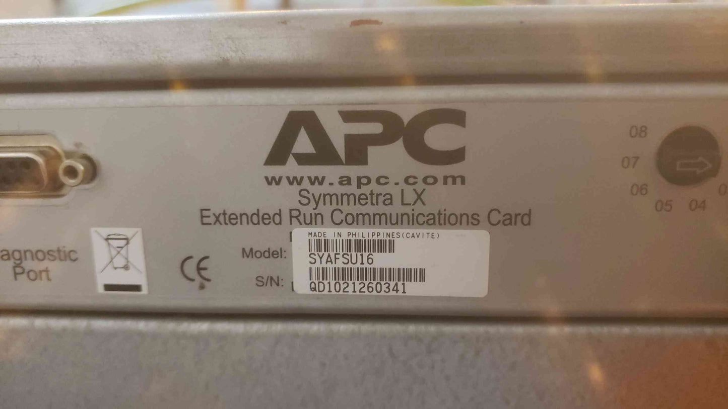APC Symmetra LX SYBFXR9RM Battery Expansion Frame w/ Modules(SKU: 109907)