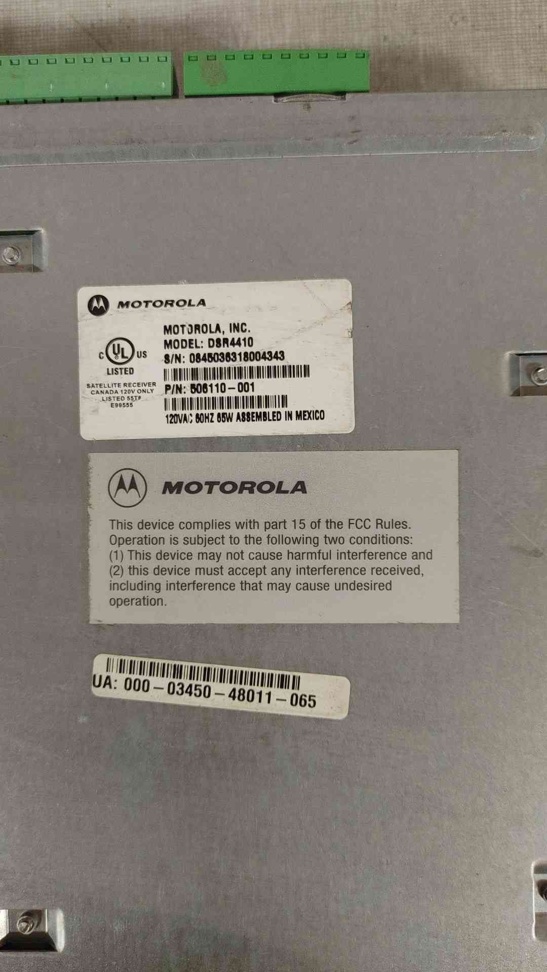 MOTOROLA Professional Satellite Receiver DSR-4410 (SKU: 109983)