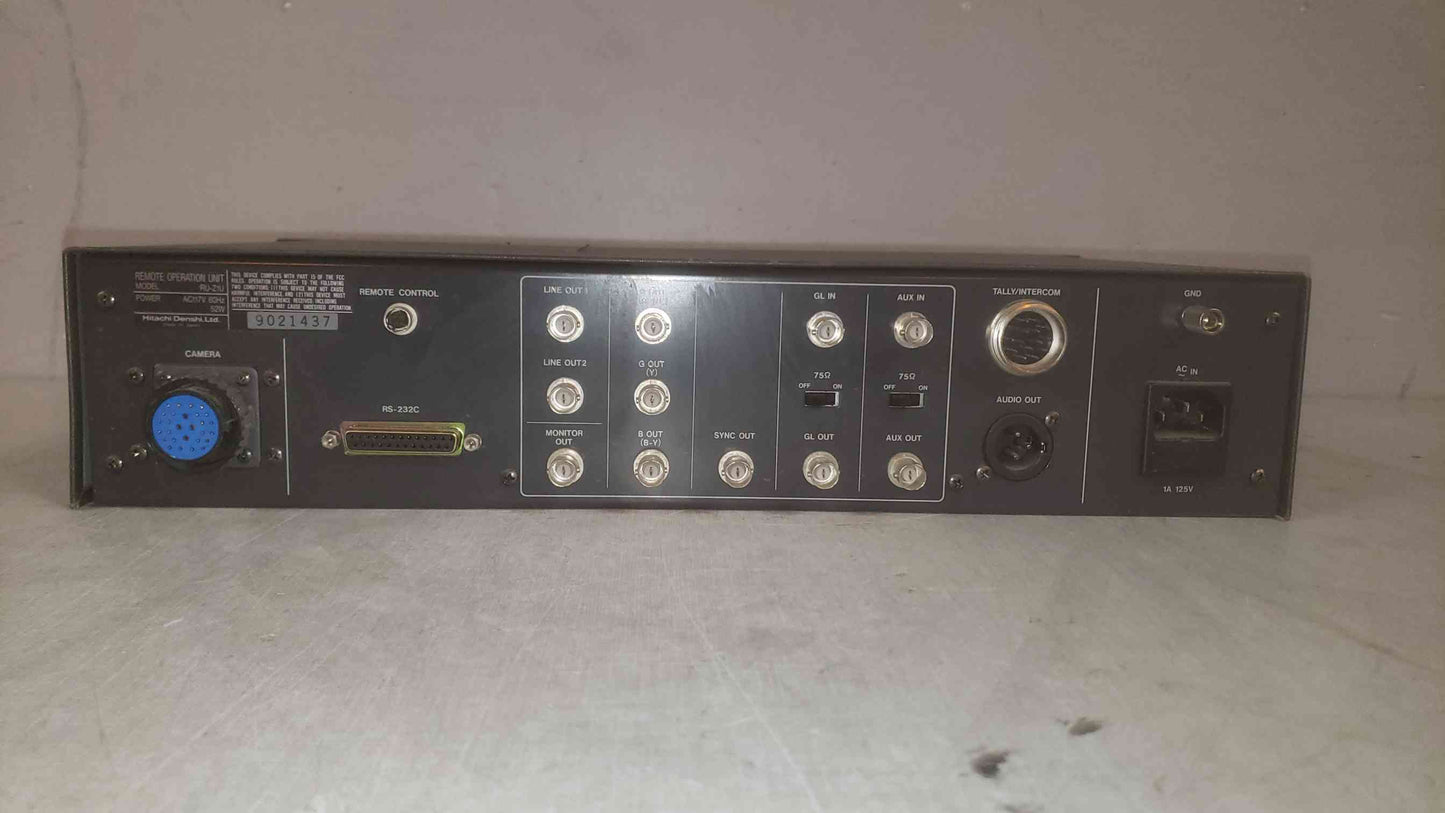 Hitachi Remote Operation Unit 52W 60Hz RU-Z1U (SKU: 110003)