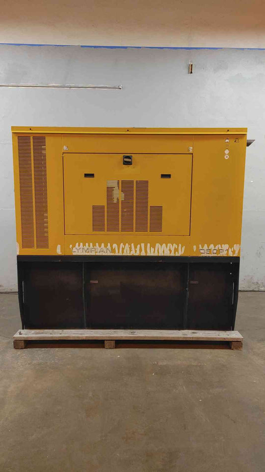 50KW Cat Olympian D50P1 480/277 1&3PH Diesel 110.8 Hrs TESTED AS-IS See Description  (SKU: 110085)