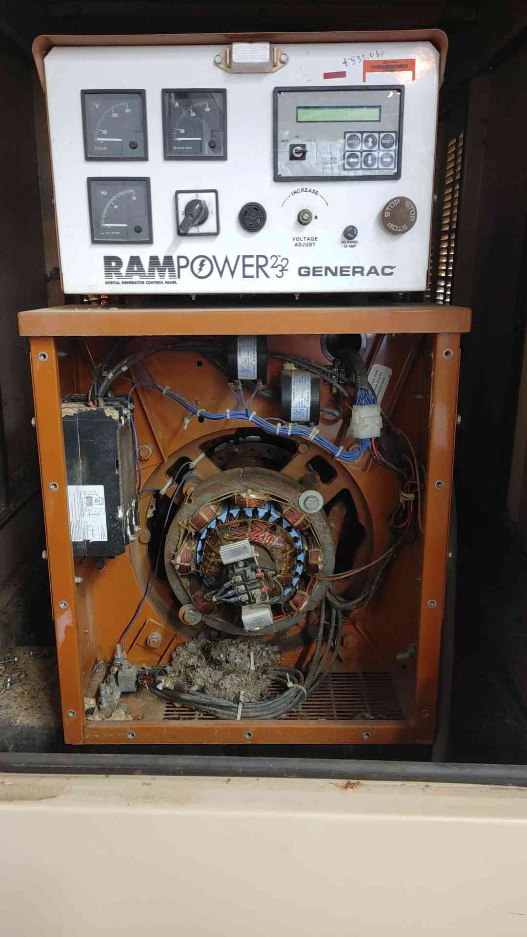 35KW Generac 99A08562-S Diesel Generator Daewoo 1PH 1500Hrs Tested & Video (SKU: 110177)