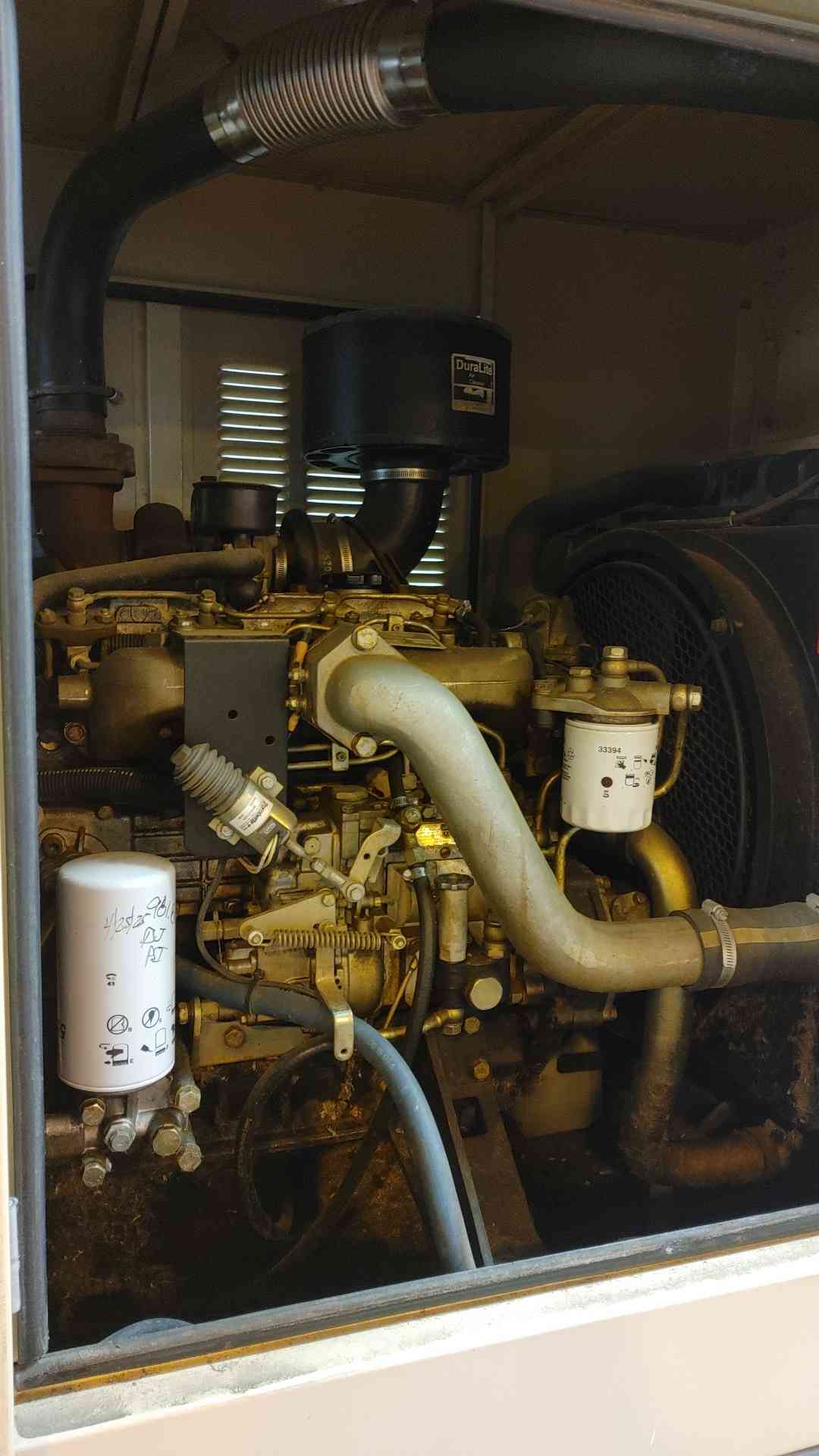 35KW Generac 99A08562-S Diesel Generator Daewoo 1PH 1500Hrs Tested & Video (SKU: 110177)