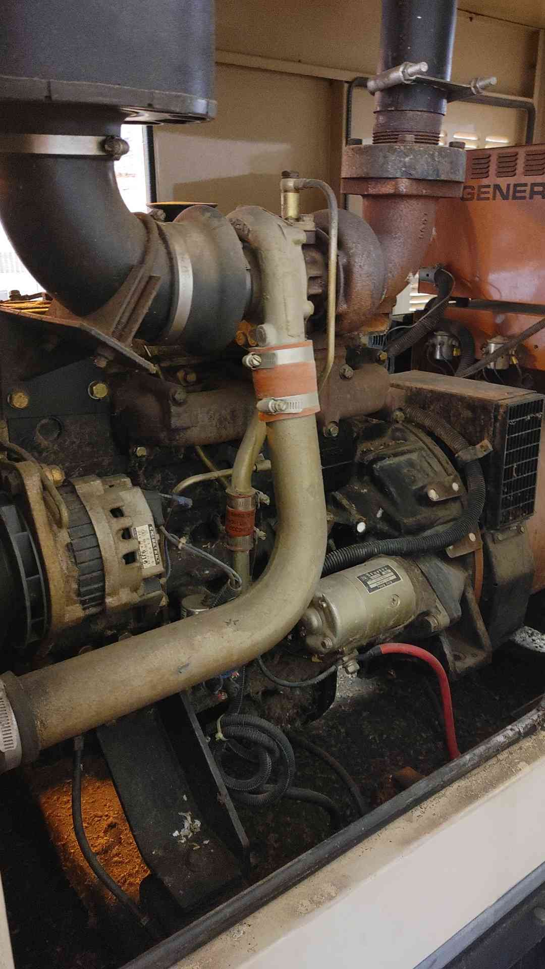 35KW Generac 99A08562-S Diesel Generator Daewoo 1PH 1500Hrs Tested & Video (SKU: 110177)