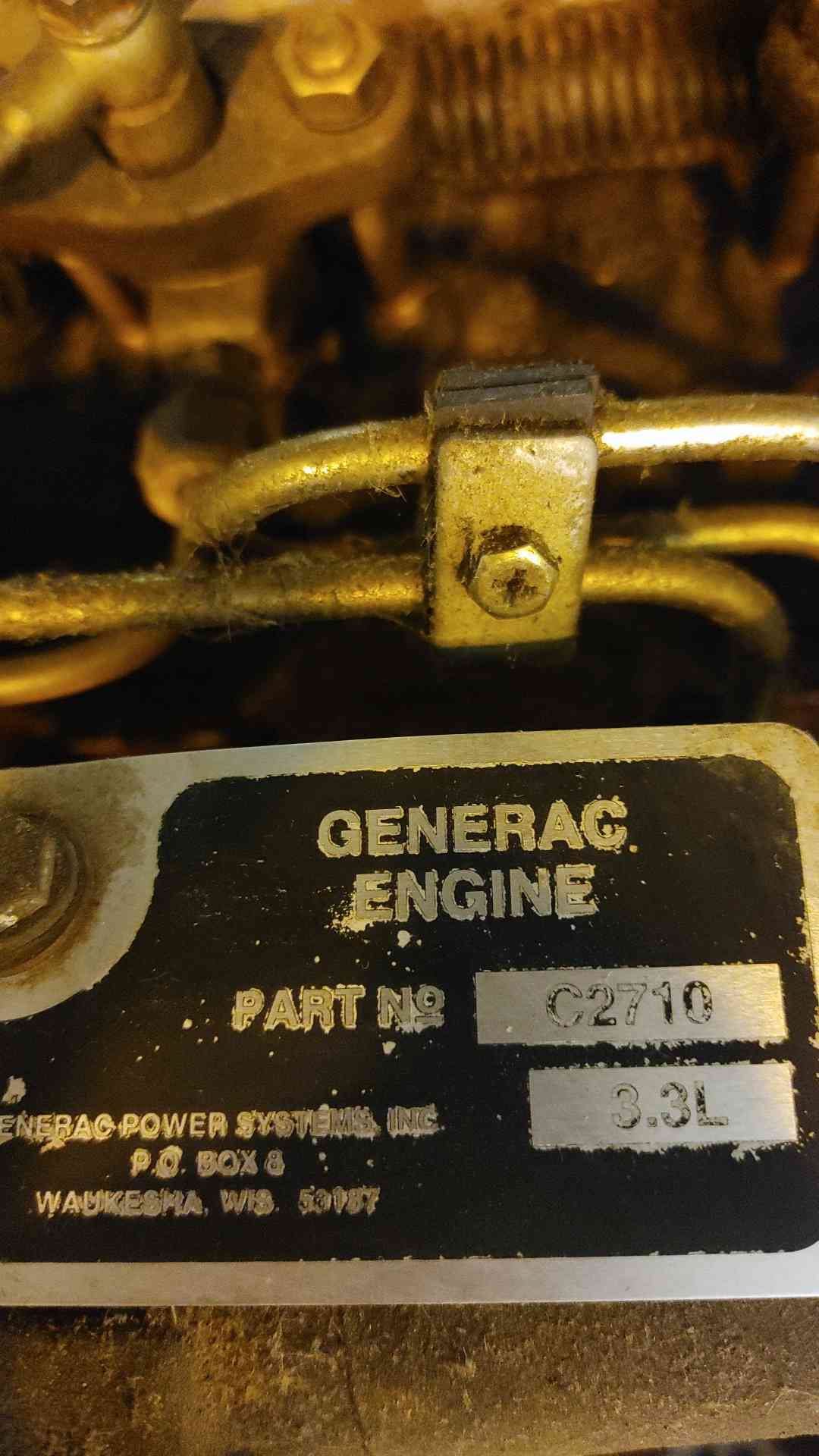 35KW Generac 99A08562-S Diesel Generator Daewoo 1PH 1500Hrs Tested & Video (SKU: 110177)