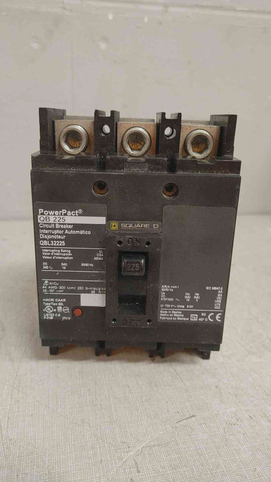SQUARE D 225A 3 POLE 240V QB225 (SKU: 110214)