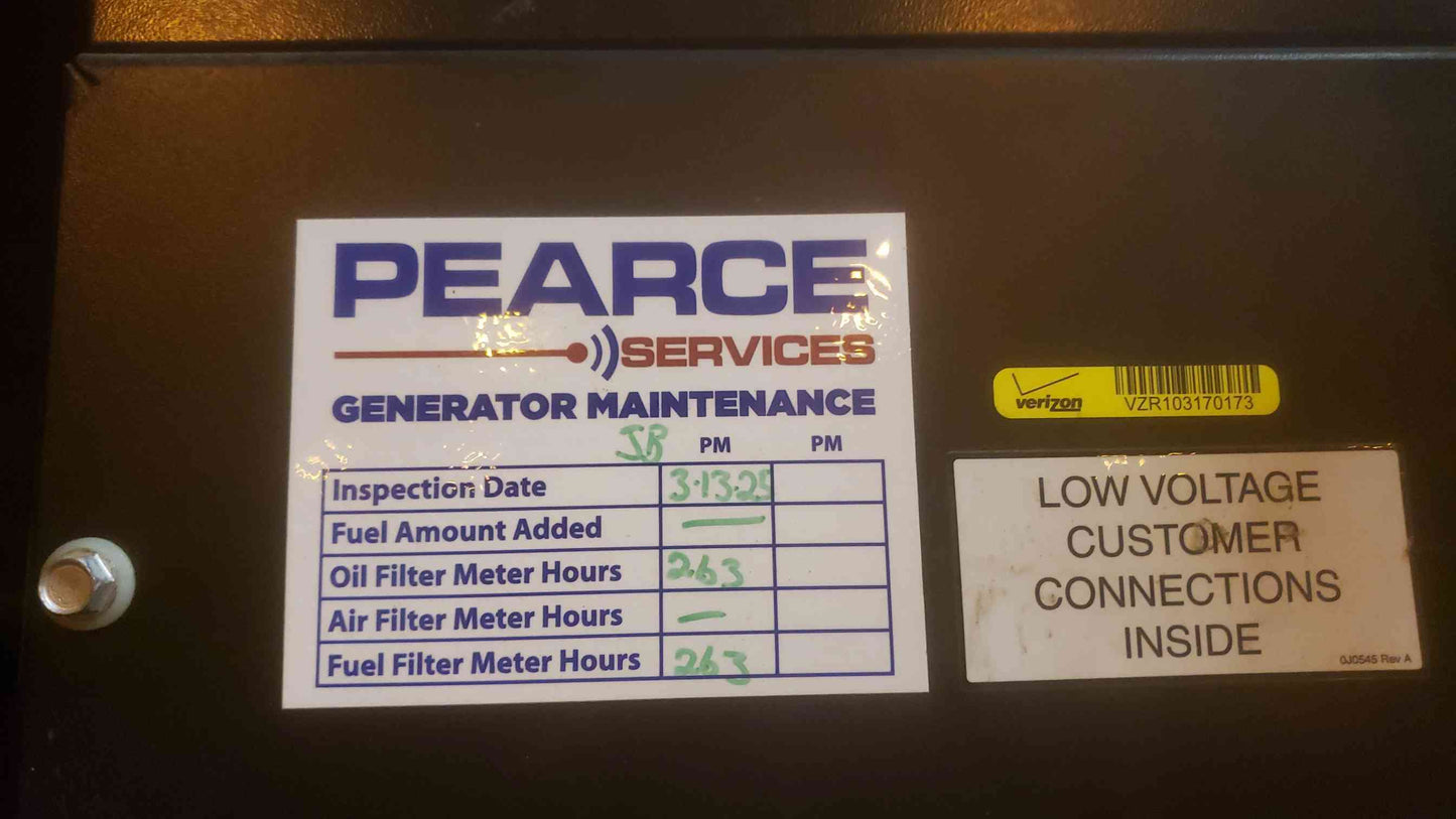 48KW 50KW SD048 Generac 120/240 200A 1PH Diesel Generator '12 263 Hrs. (SKU: 110277)