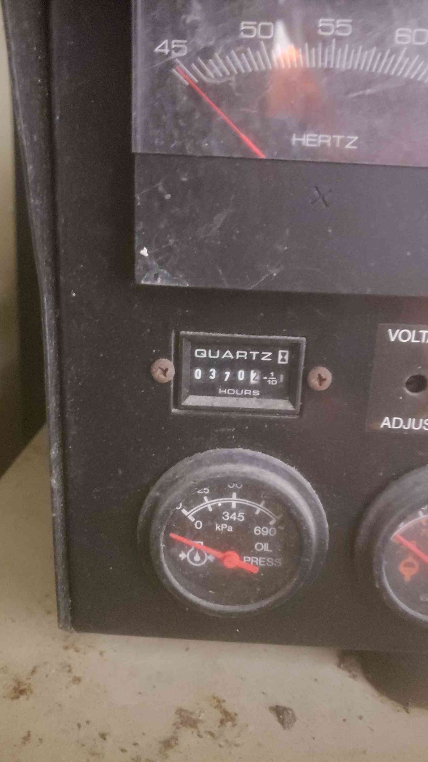 AS-IS 57KW Kohler 60RZG '06 Nat Gas LP Generator 1ph 120/240V 238A 370 Hrs(SKU: 110360)