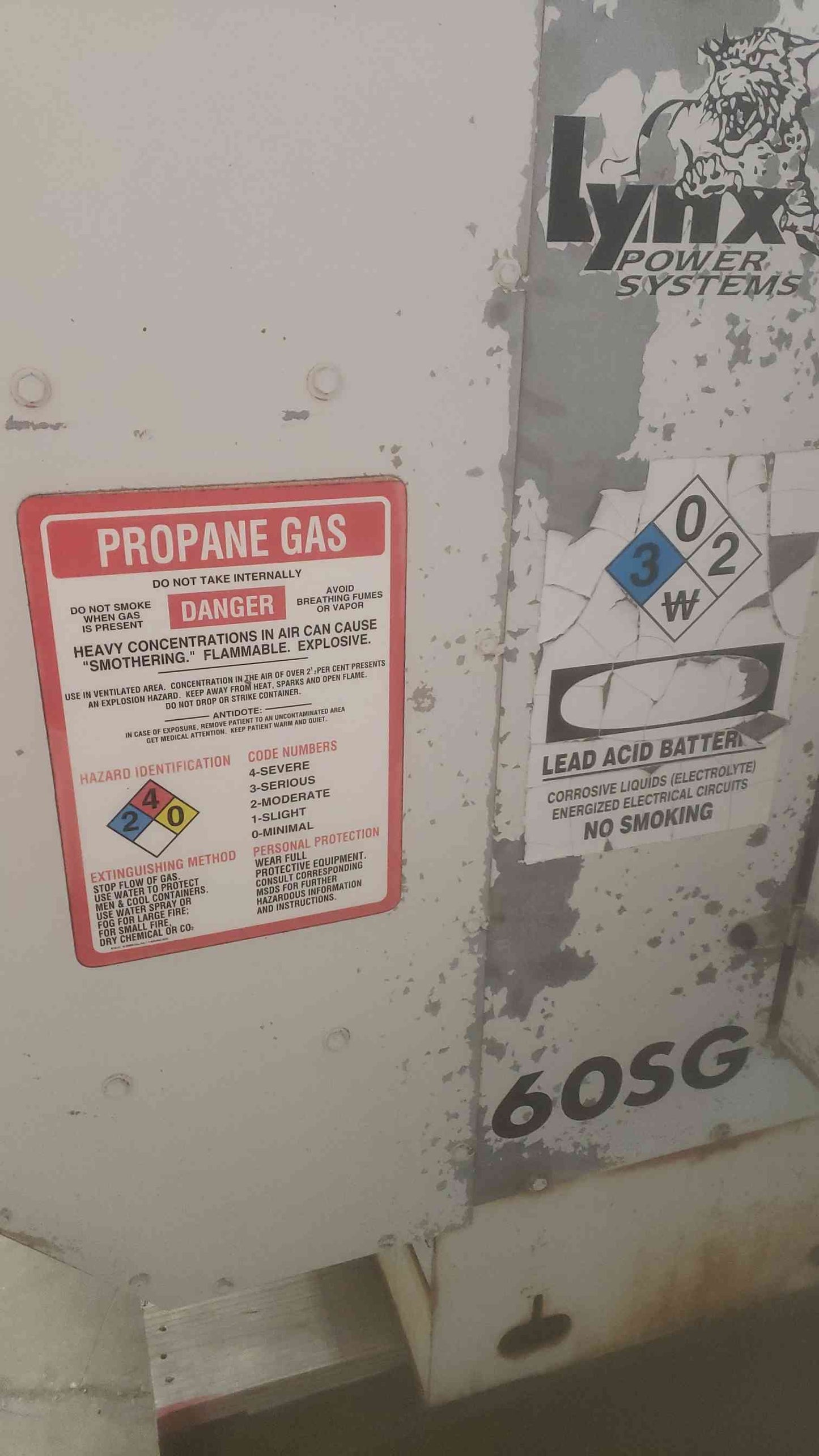 60KW Lynx Generator 1PH 60SG Nat Gas LP 567Hrs TESTED