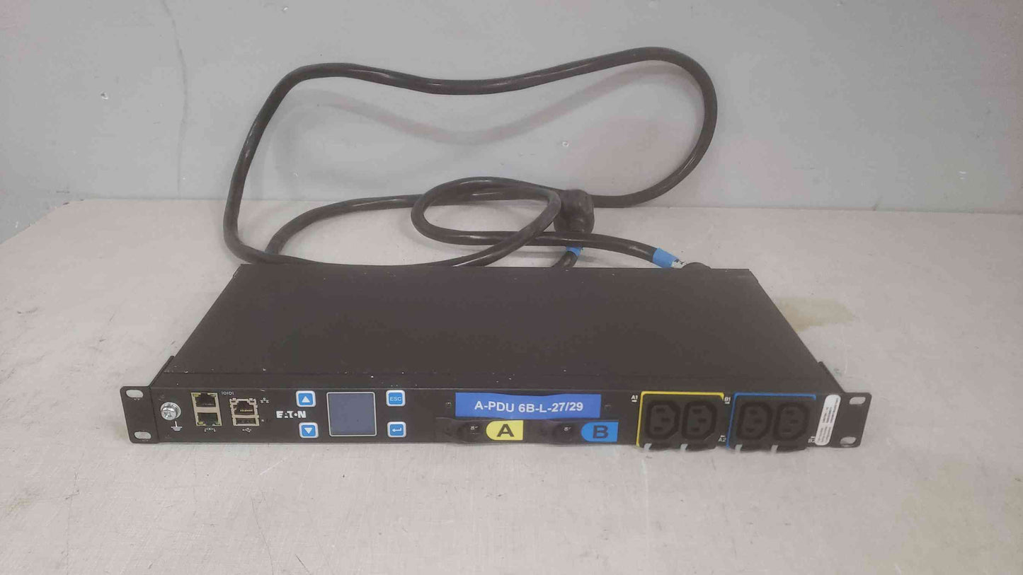 EATON 200-240V~ 24A 1U PDU Strip EMIT05-10 (SKU: 110690)