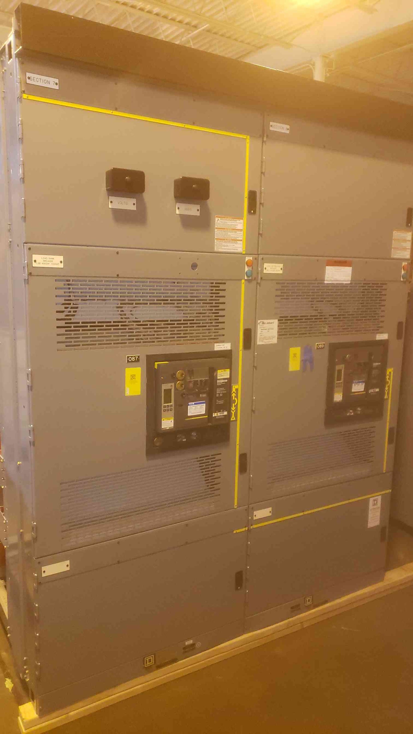Square D 4000A 480V 3PH 3W 10 Section Switchgear (SKU: 110716)