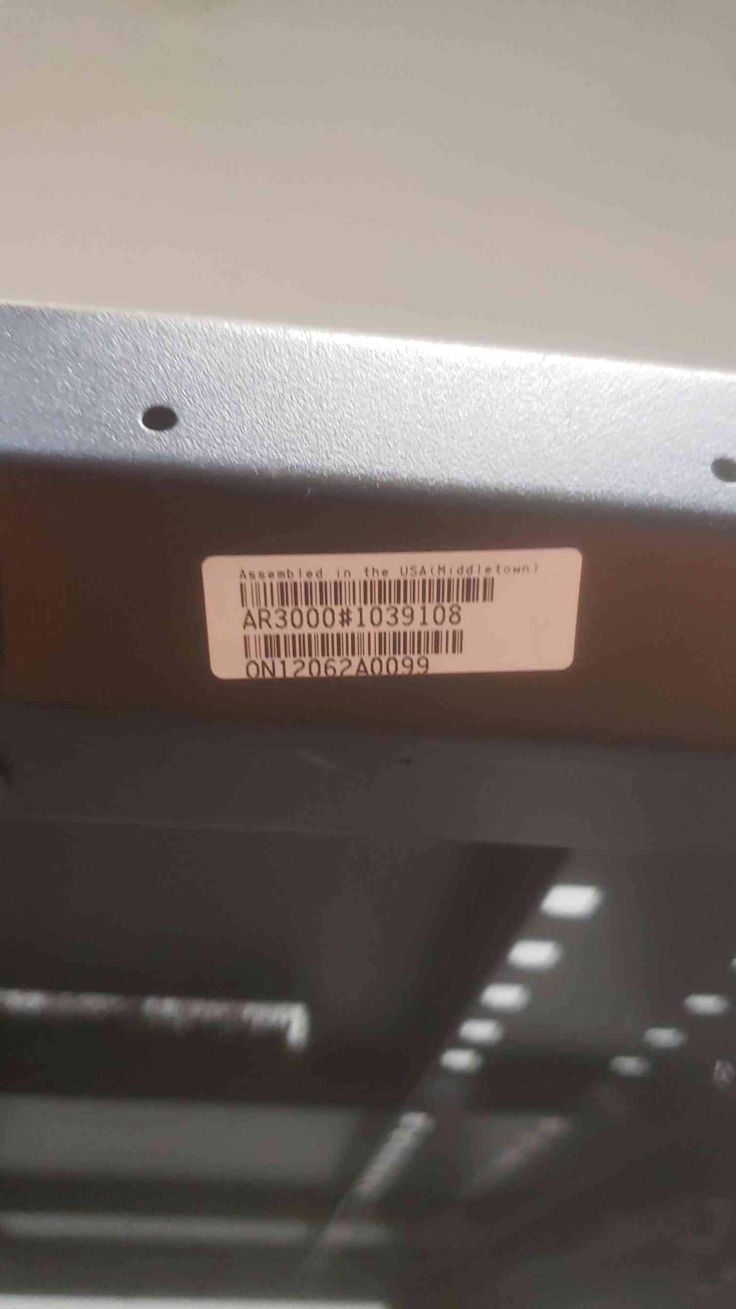 APC 42U Sever Rack AR3000 Doors Only No Sides (SKU: 110766)