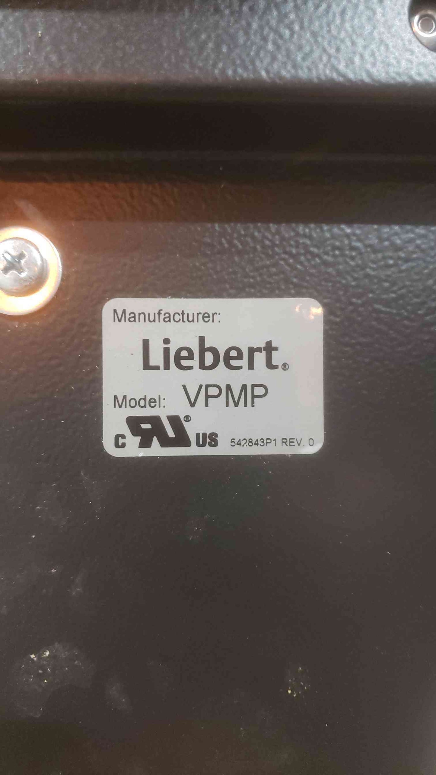 Liebert Vertiv PDU 480V x 208/120V 3PH PPA150 '12 Power Distribution