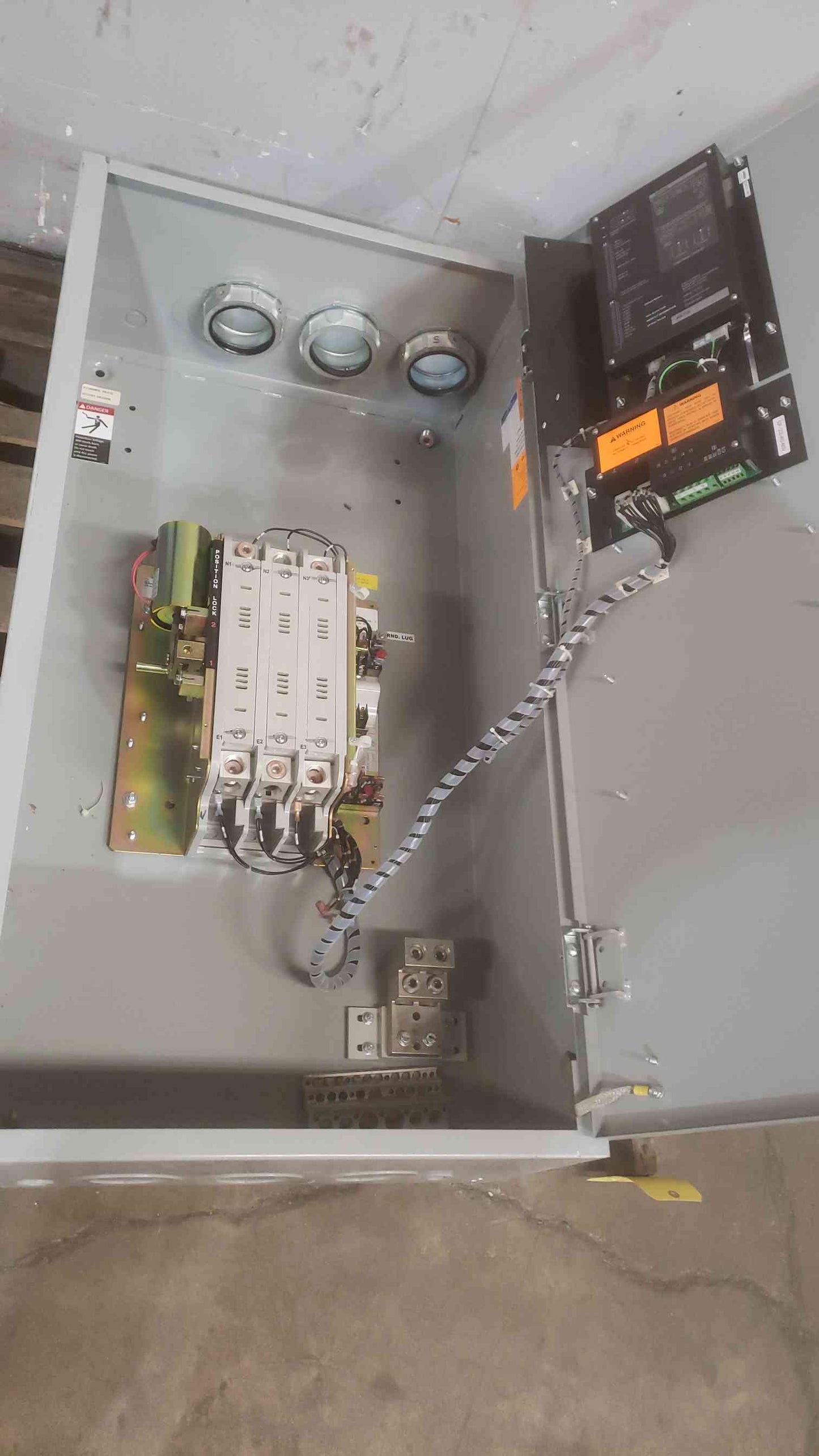 400A GE Zenith 277/480V 3PH 60Hz ATS Automatic Transfer Switch ZG4MA04031-07M402X (SKU: 110819)
